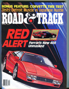 ROAD & TRACK 1987 APR - MUSCLECARS & GTPs DUEL